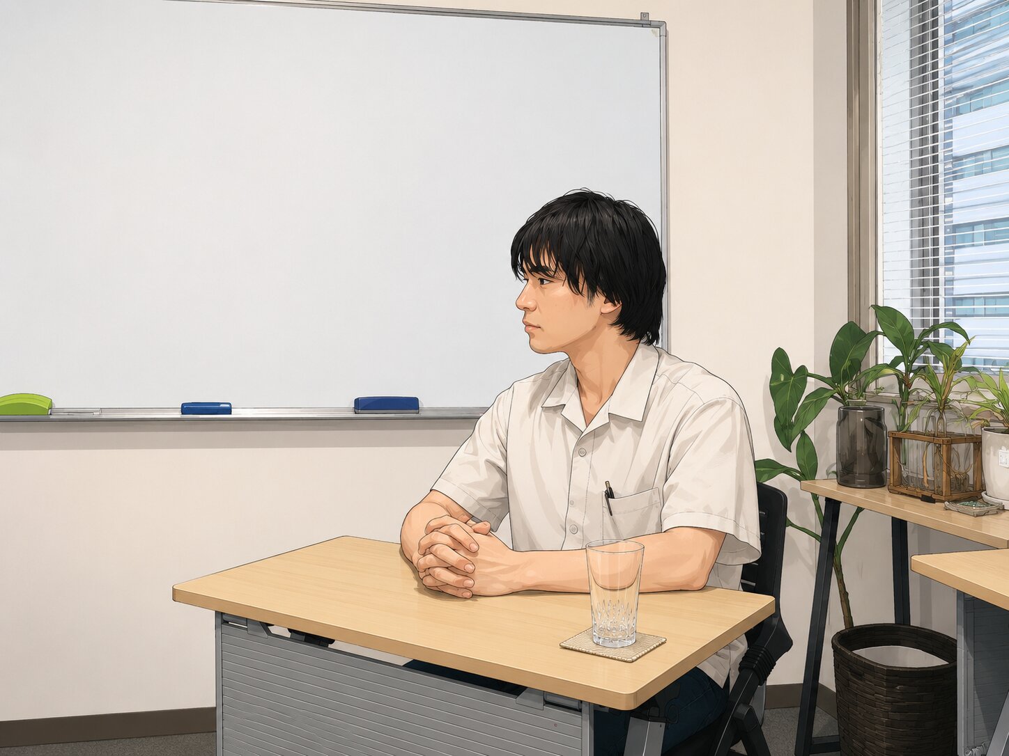 聞き手にまわる大槻先生