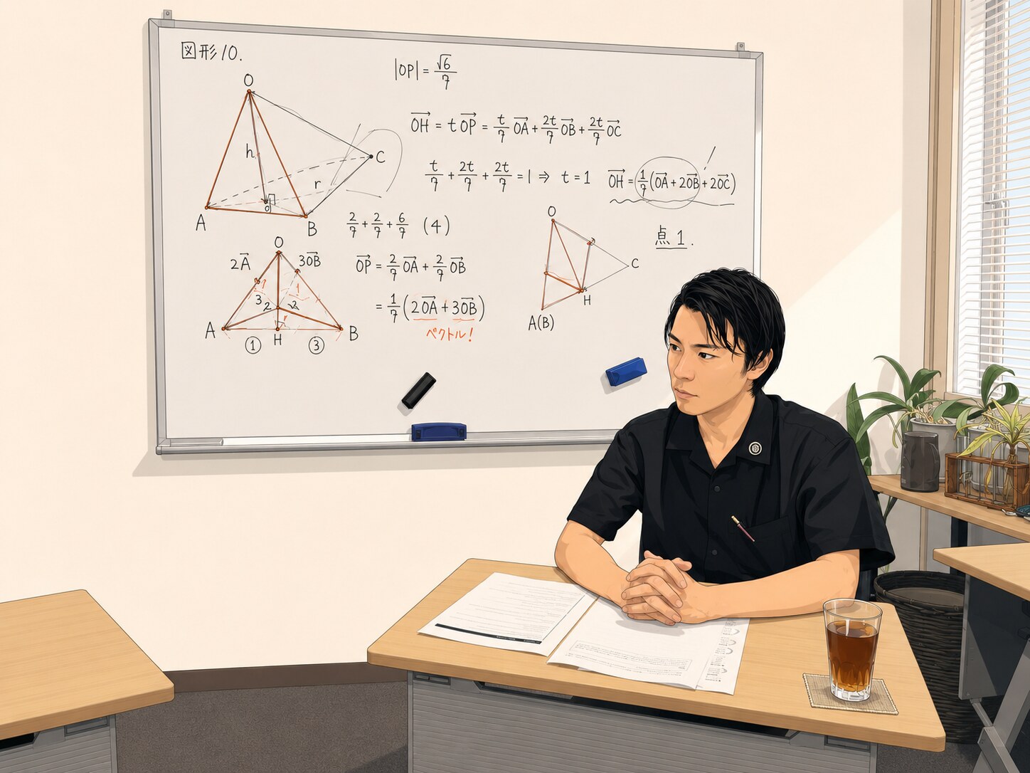 聞き手にまわる大槻先生